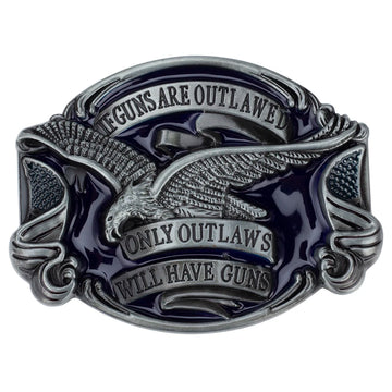 Only Outlaws Eagle Buckle